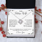 To My Future Wife - Love Knot Necklace