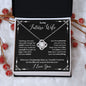 To My Future Wife - Love Knot Necklace