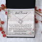 To My Best Friend - Love Knot Necklace