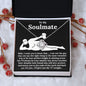 To My Smoking' Hot Soulmate Love Knot Necklace