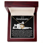 To My Smoking' Hot Soulmate Love Knot Necklace