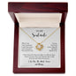 To My Soulmate - Love Knot Necklace