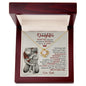 To My Daughter  Love Dad - Love Knot Necklace