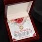 To My Beautiful Wife - Love Knot Necklace
