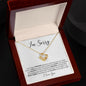 I'M SORRY LOVE KNOT NECKLACE