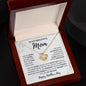 To My Beautiful Mom Love Knot Necklace