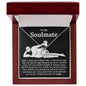 To My Smoking' Hot Soulmate Love Knot Necklace