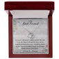 To My Best Friend - Love Knot Necklace