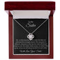 To My Sister - Love Knot Necklace