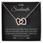 To My Soulmate - Interlocking Hearts Necklace
