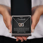 To My Soulmate - Interlocking Hearts Necklace