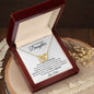 To My Beautiful Daughter - Interlocking Hearts Necklace