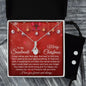 To My Soulmate - Alluring Beauty Necklace and Cubic Zirconia Earring Set