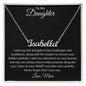 To My Daughter Personalized Name Necklace