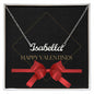 Custom Name Necklace  Happy Valentines