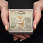 To My Daughter Personalized Name Necklace
