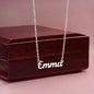 Custom Name Necklace  Happy Valentines