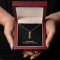 Personalized Vertical Name Necklace Gift For Her Mother's Day Gift