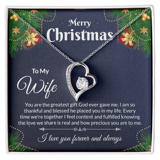 To My Wife - Forever Love Necklace