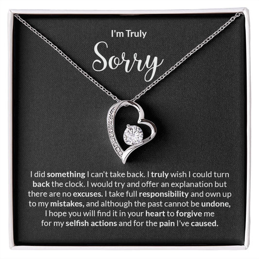 I'M TRULY SORRY FOREVER LOVE NECKLACE