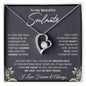 To My Beautiful Soulmate - Forever Love Necklace