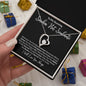 To My Stunning Smokin' Hot Soulmate Forever Love Necklace