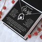 To My Beautiful Wife Forever Love Necklace