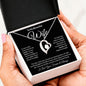To My Beautiful Wife Forever Love Necklace