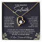 To My Beautiful Soulmate - Forever Love Necklace