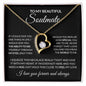 To My Beautiful Soulmate - Forever Love Necklace