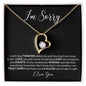 I'M SORRY FOREVER LOVE NECKLACE