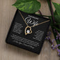 To My Beautiful Wife Forever Love Necklace