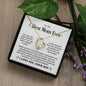 To The Best Mom Ever - Forever Love Necklace