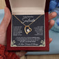 To My Beautiful Soulmate - Forever Love Necklace