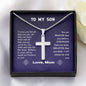 To My Son - Cross Necklace