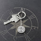 To My Son Graphic Circle Keychain