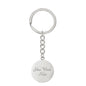 To My Son Graphic Circle Keychain