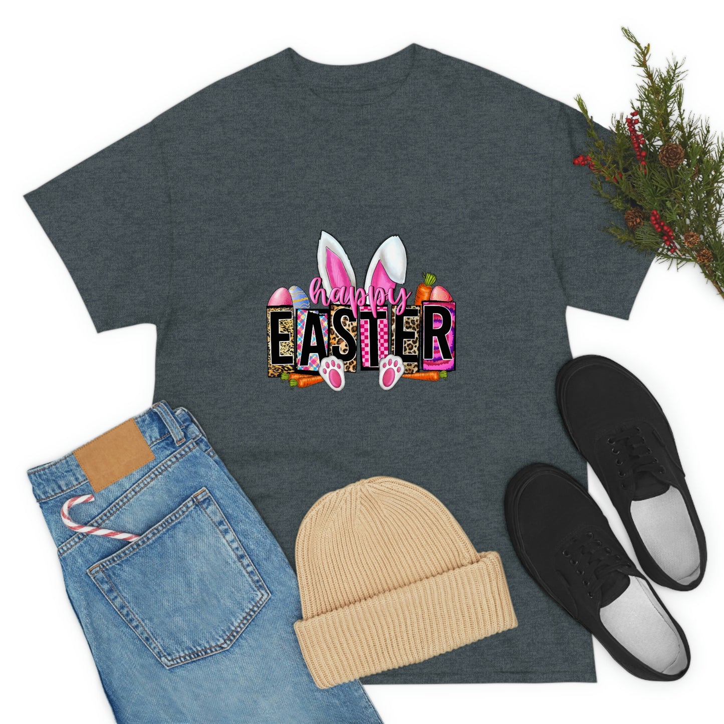 Easter Bunny Unisex Heavy Cotton Tee