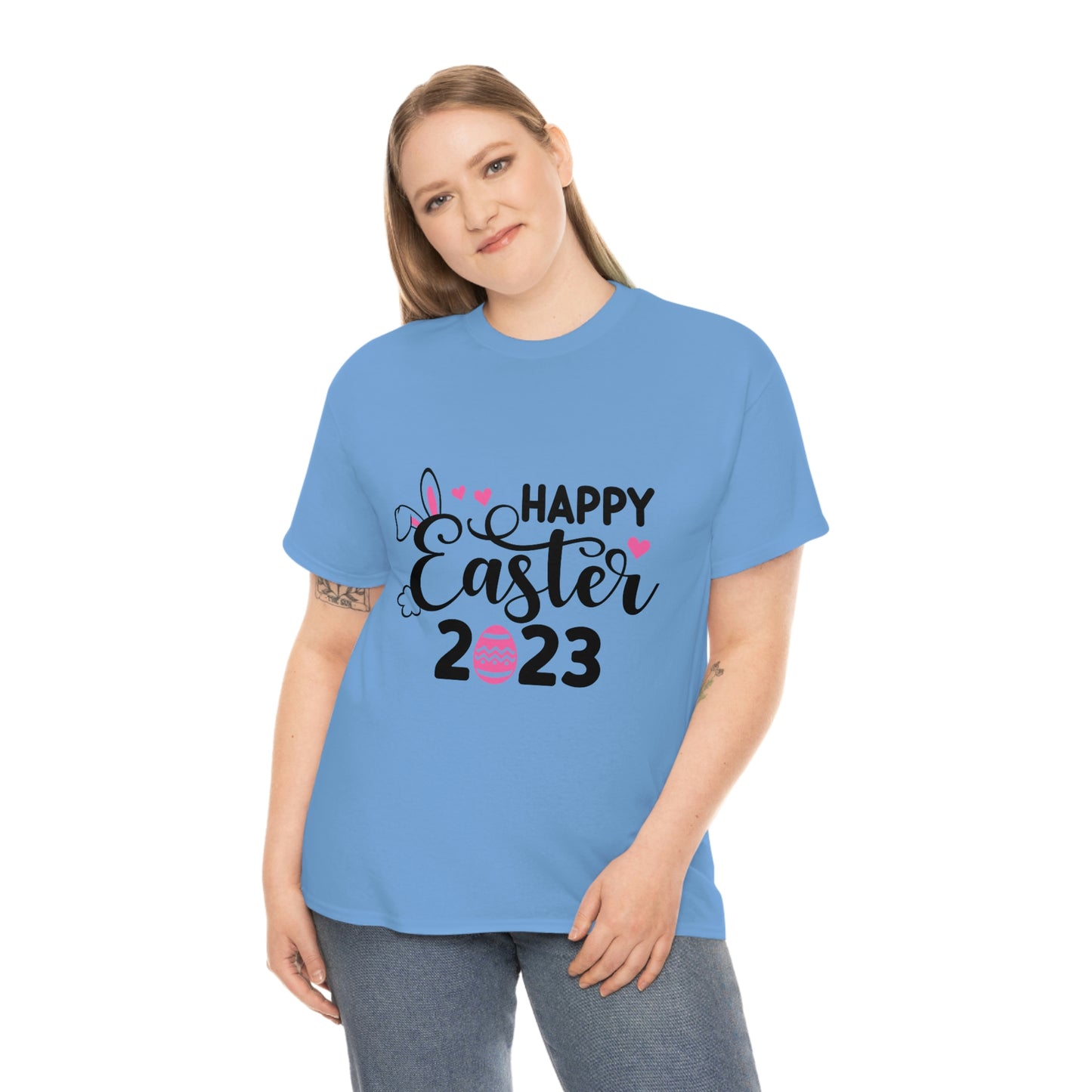 Happy Easter 2023 Unisex Heavy Cotton Tee