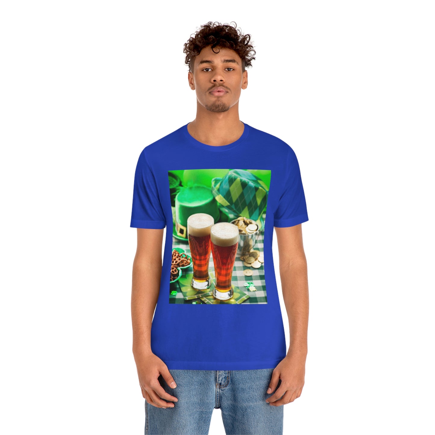 St Patrick's Black Unisex Jersey Short Sleeve Tee