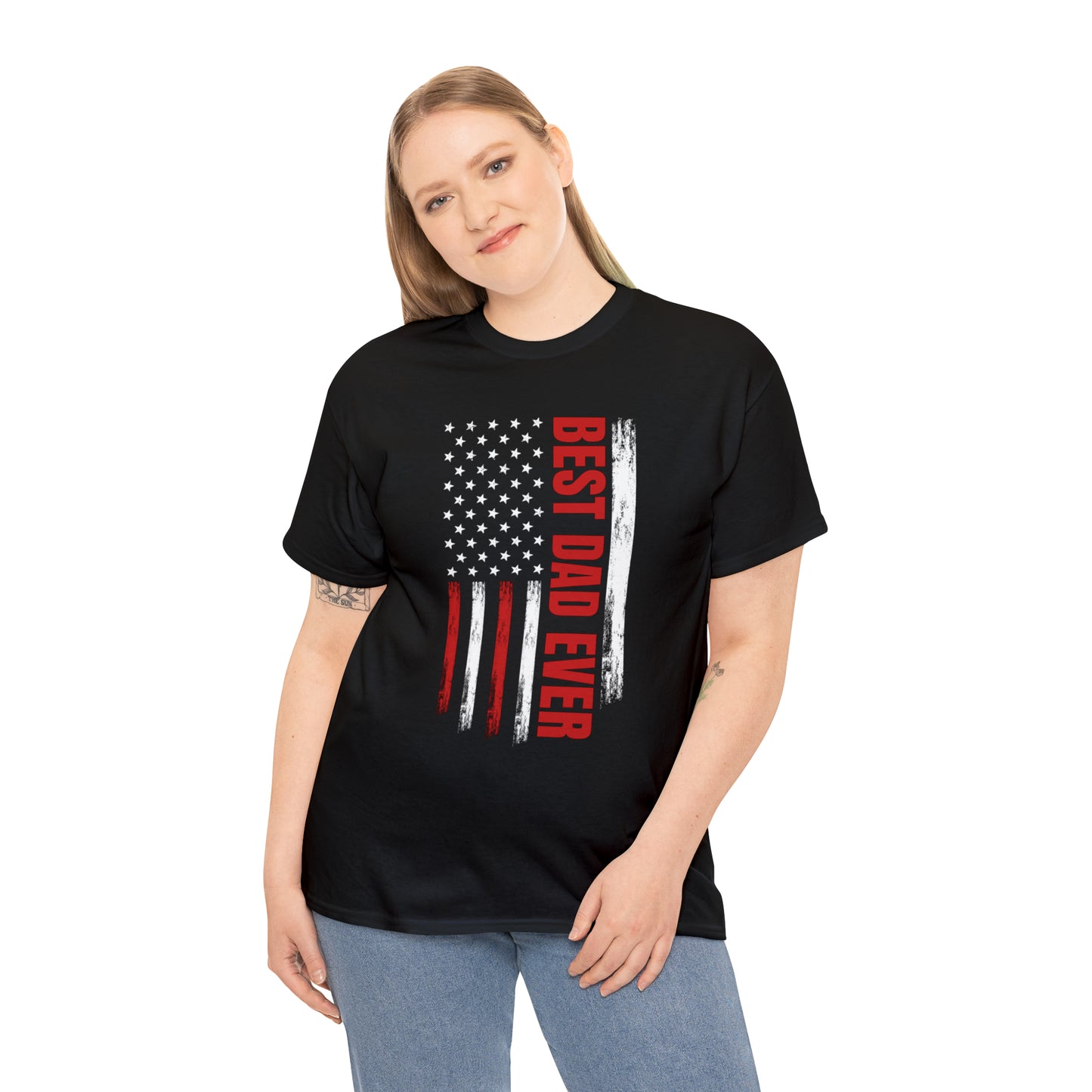 Best Dad Ever Unisex Heavy Cotton Tee