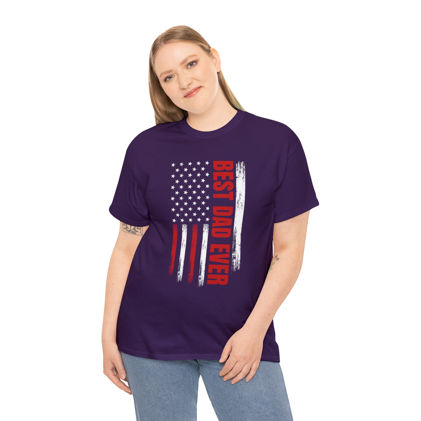 Best Dad Ever Unisex Heavy Cotton Tee