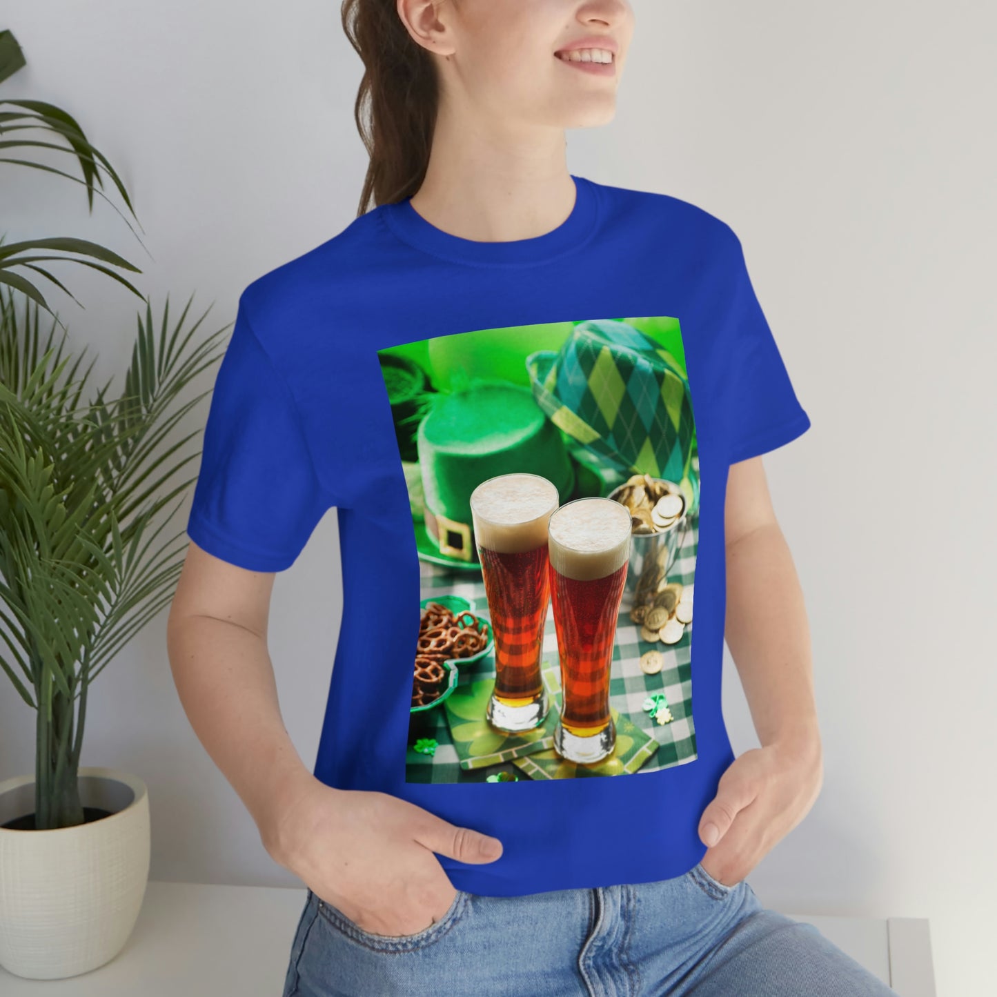 St Patrick's Black Unisex Jersey Short Sleeve Tee