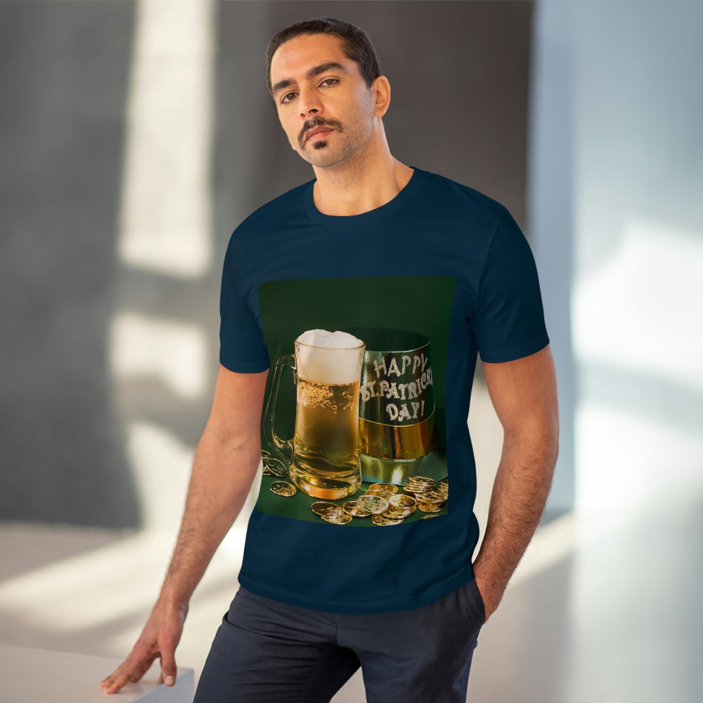 St Patrick's Beer Organic Creator T-shirt - Unisex