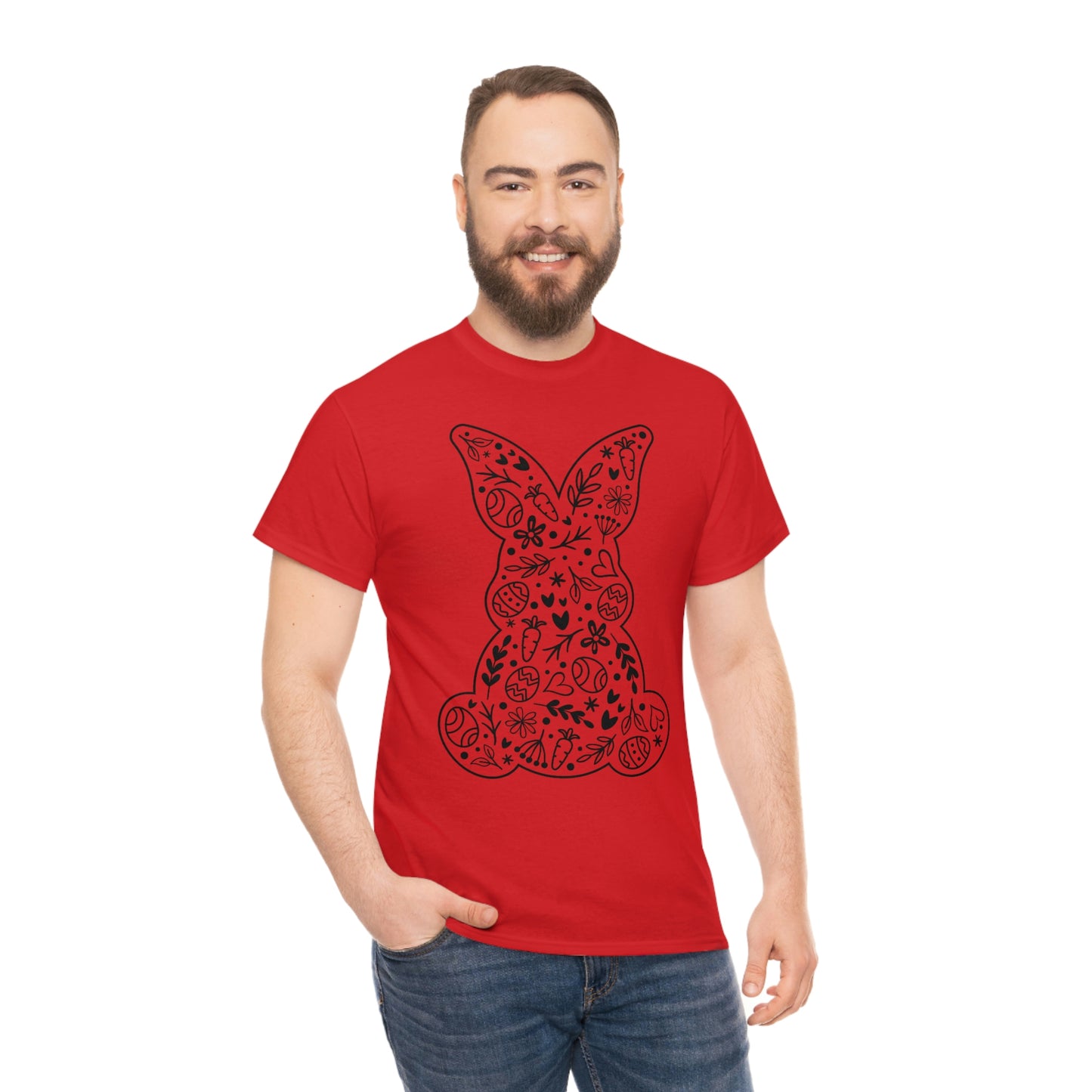 Easter Bunny Unisex Heavy Cotton Tee
