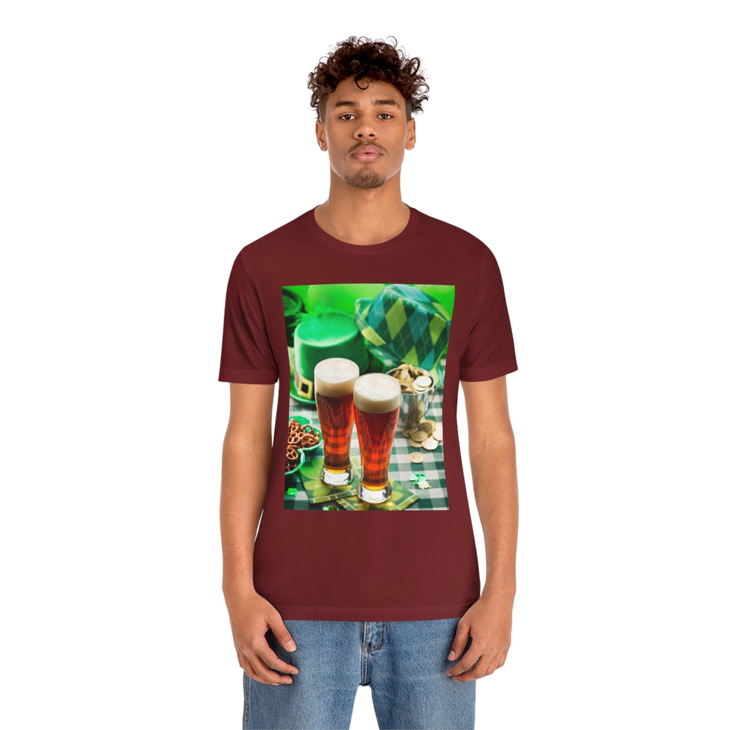 St Patrick's Black Unisex Jersey Short Sleeve Tee