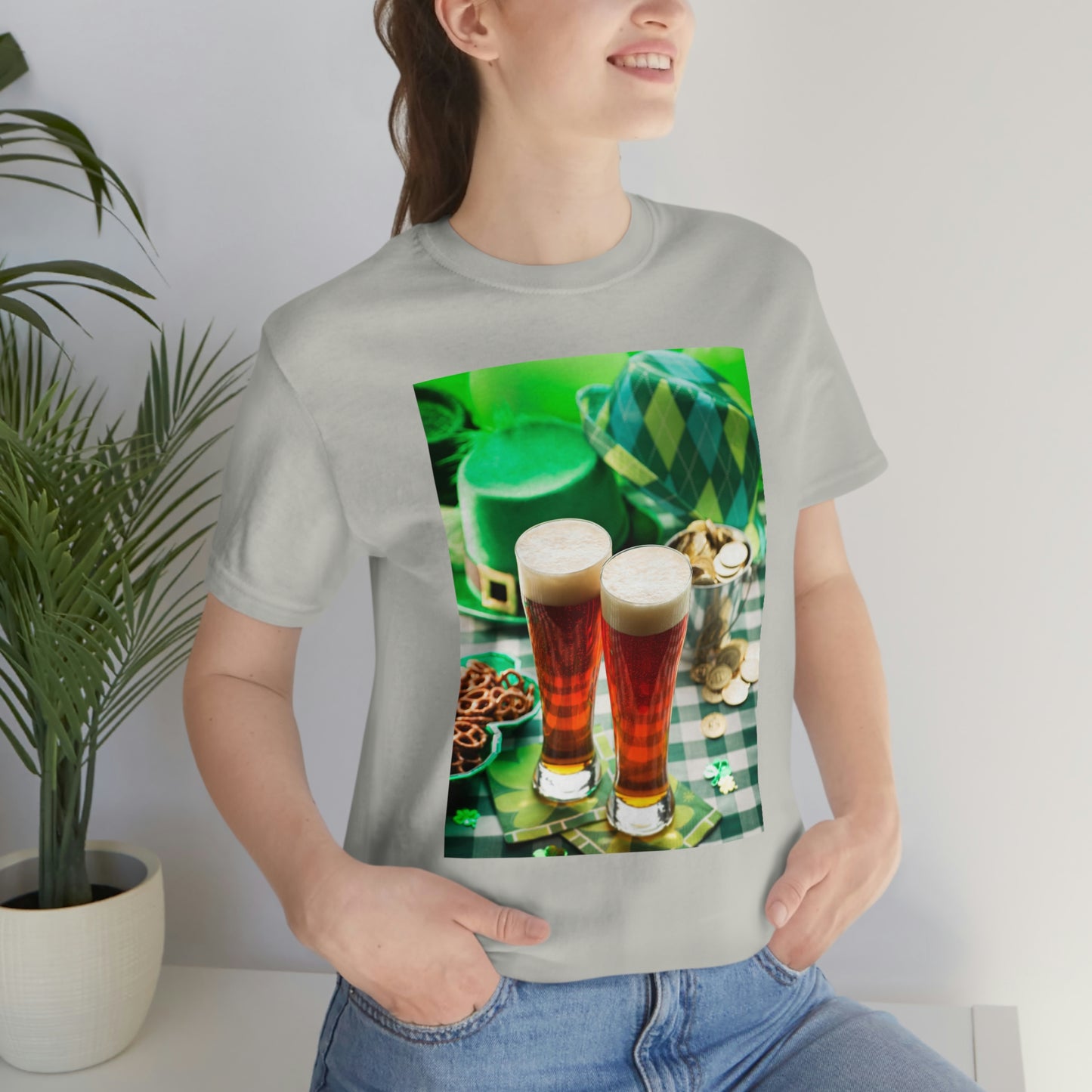 St Patrick's Black Unisex Jersey Short Sleeve Tee