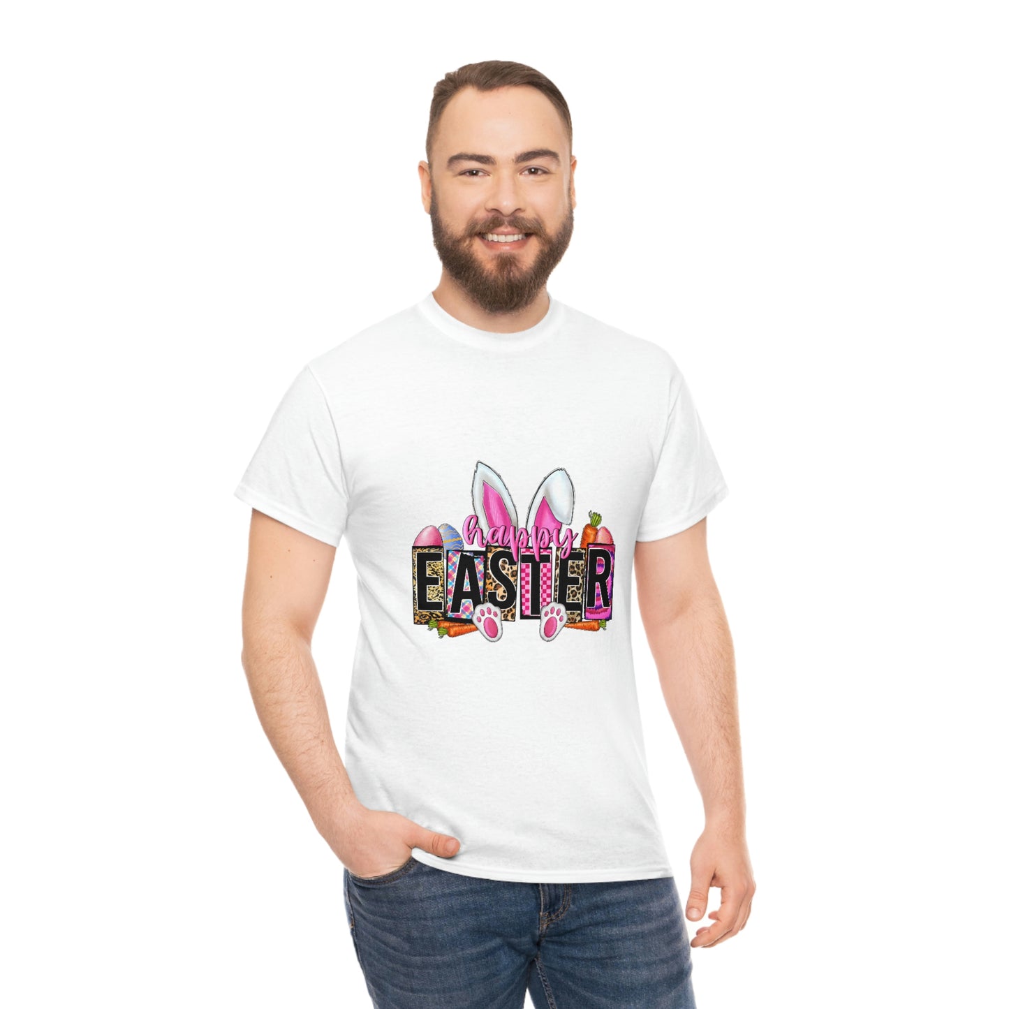 Easter Bunny Unisex Heavy Cotton Tee