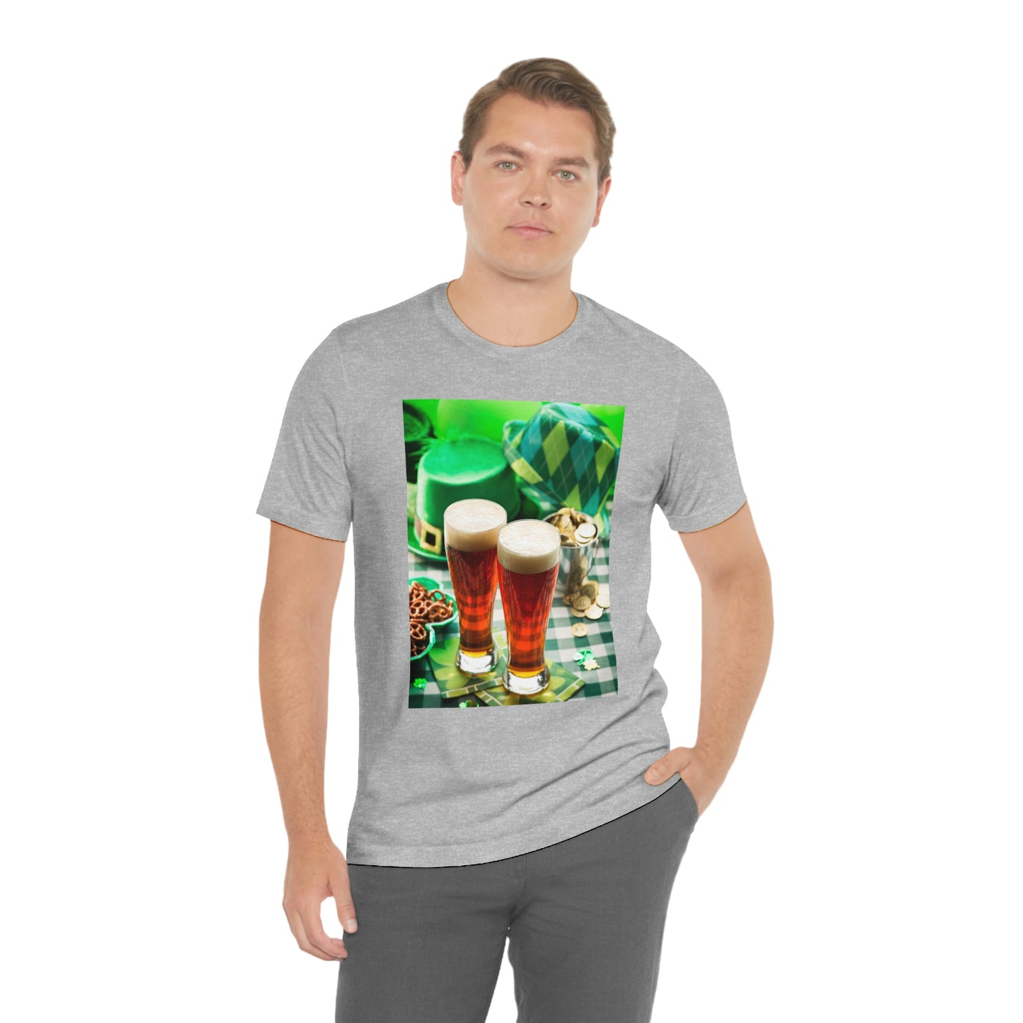 St Patrick's Black Unisex Jersey Short Sleeve Tee
