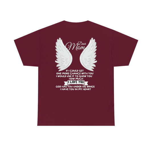 If I Could Get One More Chance With You Back View Unisex Heavy Cotton Tee